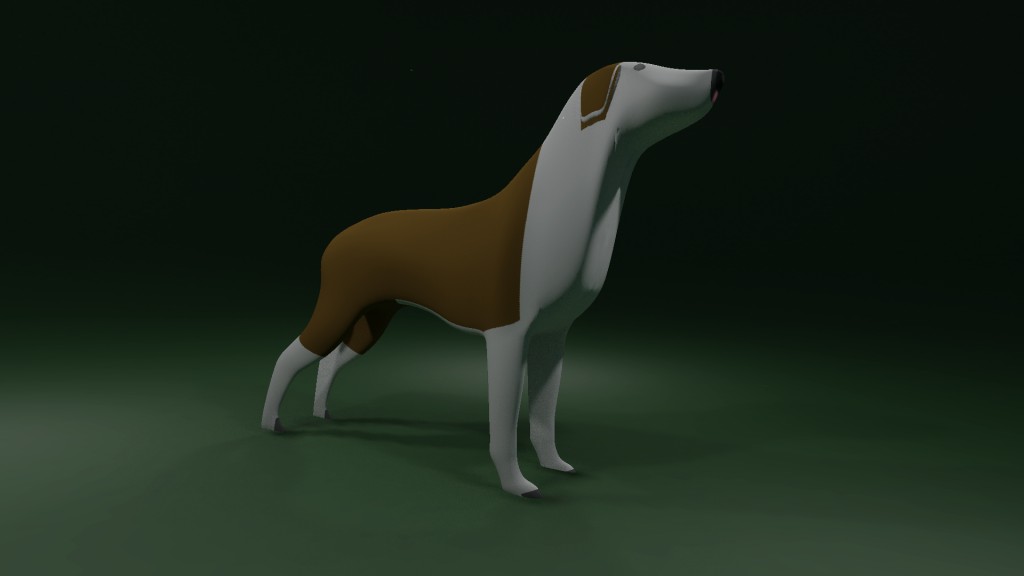 Dog with bake textures preview image 2